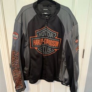Harley-Davidson Black and Gray Performance Jacket